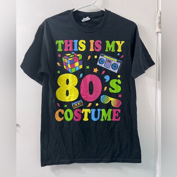 Port and Company Other - This is my 80's Costume Outfit Gifts Eighties Retro Party T-Shirt Size S